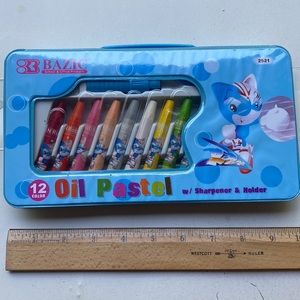 NIP Bazic Oil Pastels, 12 colors